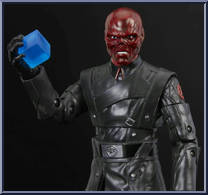 Red Skull & Electronic Tesseract from Marvel Legends - Cinematic Universe 10th Anniversary - Exclusives manufactured by Hasbro [Loose]