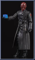Red Skull & Electronic Tesseract from Marvel Legends - Cinematic Universe 10th Anniversary - Exclusives manufactured by Hasbro [Loose]