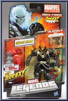 Ghost Rider (Orange Flames) from Marvel Legends - Terrax Series manufactured by Hasbro [Front]