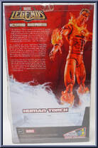 Human Torch from Marvel Legends - Icons - Series 6 manufactured by Hasbro [Back]