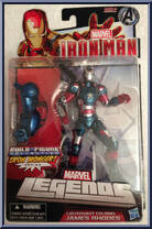 Lieutenant Colonel James Rhodes from Marvel Legends - Iron Monger Series manufactured by Hasbro [Front]