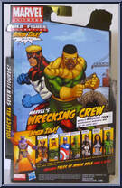 Marvel's Wrecking Crew from Marvel Legends - Arnim Zola Series manufactured by Hasbro [Back]