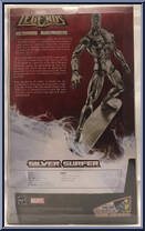 Silver Surfer from Marvel Legends - Icons - Series 6 manufactured by Hasbro [Back]