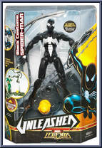Spider-Man (Black) from Marvel Legends - Unleashed manufactured by Hasbro [Front]