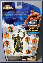 Thing from Marvel Legends - Ronan the Accuser Series manufactured by Hasbro [Back]