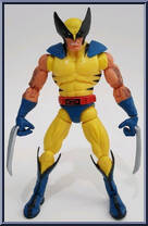 Wolverine (Blue & Yellow Tiger Stripes) Action Figure