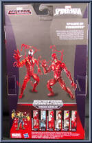 Carnage from Marvel Legends - Infinite Series - Green Goblin Series manufactured by Hasbro [Back]