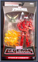 Carnage from Marvel Legends - Infinite Series - Green Goblin Series manufactured by Hasbro [Front]