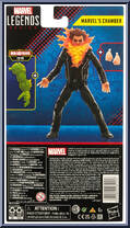 Chamber from Marvel Legends - Infinite Series - CH'OD Series manufactured by Hasbro [Back]
