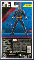 Cyclops from Marvel Legends - Infinite Series - CH'OD Series manufactured by Hasbro [Back]