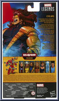 Cyclops from Marvel Legends - Infinite Series - Colossus Series manufactured by Hasbro [Back]