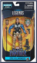 Erik Killmonger from Marvel Legends - Infinite Series - M'Baku Series manufactured by Hasbro [Front]
