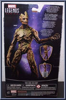 Groot from Marvel Legends - Infinite Series - Exclusives manufactured by Hasbro [Back]