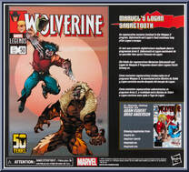 Logan / Sabretooth from Marvel Legends - Infinite Series - Multi-Packs manufactured by Hasbro [Back]