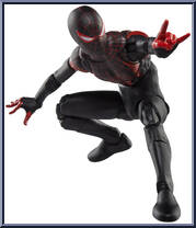 Miles Morales (Ultimate Spider-Man) from Marvel Legends - Infinite Series - Comic Accessories manufactured by Hasbro [Loose]