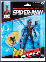Miles Morales (Ultimate Spider-Man) from Marvel Legends - Infinite Series - Comic Accessories manufactured by Hasbro [Front]