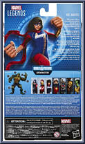 Ms. Marvel (Gamerverse) from Marvel Legends - Infinite Series - Abomination 2020 Series manufactured by Hasbro [Back]