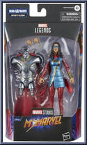 Ms. Marvel from Marvel Legends - Infinite Series - Infinity Ultron Series manufactured by Hasbro [Front]