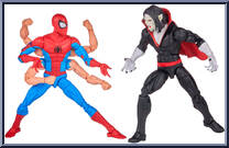 Spider-Man / Morbius from Marvel Legends - Infinite Series - Exclusives manufactured by Hasbro [Loose]