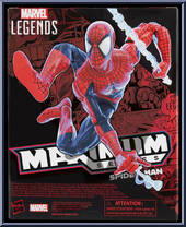 Spider-Man from Marvel Legends - Infinite Series - Maximum Series manufactured by Hasbro [Back]