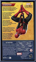 Spider-Man (Upgraded Suit) from Marvel Legends - Infinite Series - Spider-Man - Far From Home manufactured by Hasbro [Back]