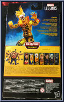 Sunfire from Marvel Legends - Infinite Series - Sugarman Series manufactured by Hasbro [Back]