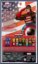 U.S. Agent from Marvel Legends - Infinite Series - Controller Series manufactured by Hasbro [Back]