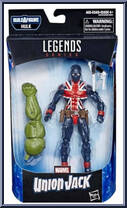 Union Jack from Marvel Legends - Infinite Series - Hulk Series manufactured by Hasbro [Front]