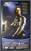 Winter Soldier (Civil War) from Marvel Legends - Infinite Series - Exclusives manufactured by Hasbro [Back]