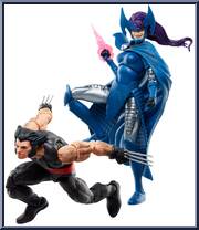 Wolverine / Psylocke from Marvel Legends - Infinite Series - Multi-Packs manufactured by Hasbro [Loose]