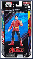 Wonder Man from Marvel Legends - Infinite Series - Puff Adder Series manufactured by Hasbro [Front]