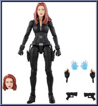 Black Widow from Marvel Legends - Infinity Saga - Captain America - Winter Soldier manufactured by Hasbro [Loose]