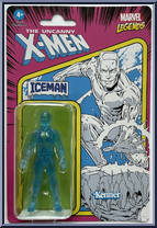 Iceman from Marvel Legends - Retro - Basic Series manufactured by Hasbro [Front]