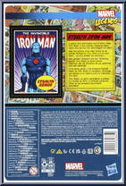 Iron Man (Stealth Armor) from Marvel Legends - Retro - Basic Series manufactured by Hasbro [Back]
