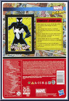 Spider-Man (Symbiote) from Marvel Legends - Retro - Basic Series manufactured by Hasbro [Back]
