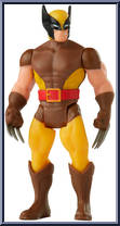 Wolverine (Brown) from Marvel Legends - Retro - Basic Series manufactured by Hasbro [Loose]