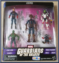 Guardians of the Galaxy 5-Pack from Marvel Legends Series - Exclusives manufactured by Hasbro [Front]