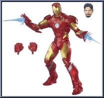Iron Man from Marvel Legends Series - 12" Scale manufactured by Hasbro [Loose]