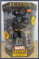 Beast from Marvel Legends - Icons - Series 3 manufactured by Toy Biz [Front]