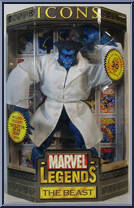 Beast from Marvel Legends - Icons - Series 3 manufactured by Toy Biz [Front]