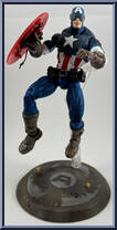 Captain America (Ultimate) from Marvel Legends - Series  8 manufactured by Toy Biz [Loose]