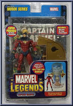 Captain Marvel (Mar-Vell) from Marvel Legends - Series 15 - Modok Series manufactured by Toy Biz [Front]