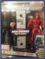 Kingpin (Black Jacket) vs Daredevil (Masked) Action Figure