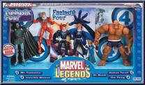 Fantastic Four (7 Figures) (Solid Invisible Woman) Action Figure