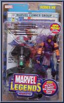 Hawkeye from Marvel Legends - Series  7 manufactured by Toy Biz [Front]