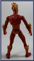 Human Torch from Marvel Legends - Series  2 manufactured by Toy Biz [Loose]