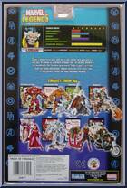Logan from Marvel Legends - Series 11 - Legendary Riders Series manufactured by Toy Biz [Back]