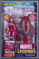 Scarlet Witch from Marvel Legends - Series 11 - Legendary Riders Series manufactured by Toy Biz [Front]