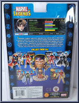 Wasp from Marvel Legends - Series 15 - Modok Series manufactured by Toy Biz [Back]