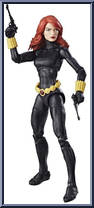 Black Widow from Marvel Legends - Vintage - Super Heroes manufactured by Hasbro [Loose]